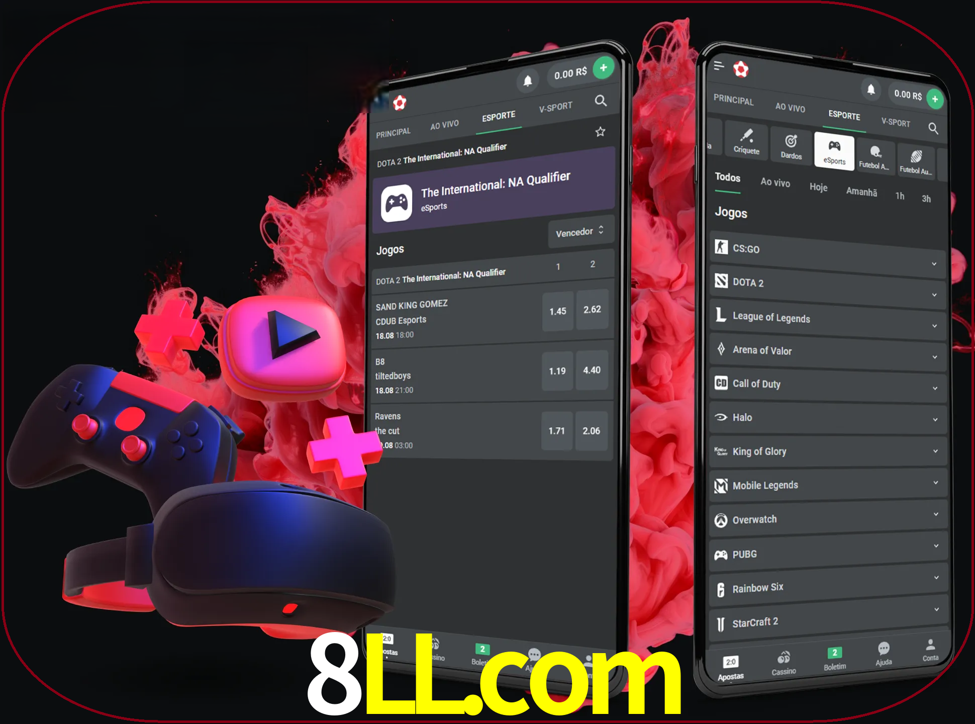 Para ter a aplicação móvel 8ll no seu smartphone, basta descarregar o ficheiro apk e seguir as instruções.
