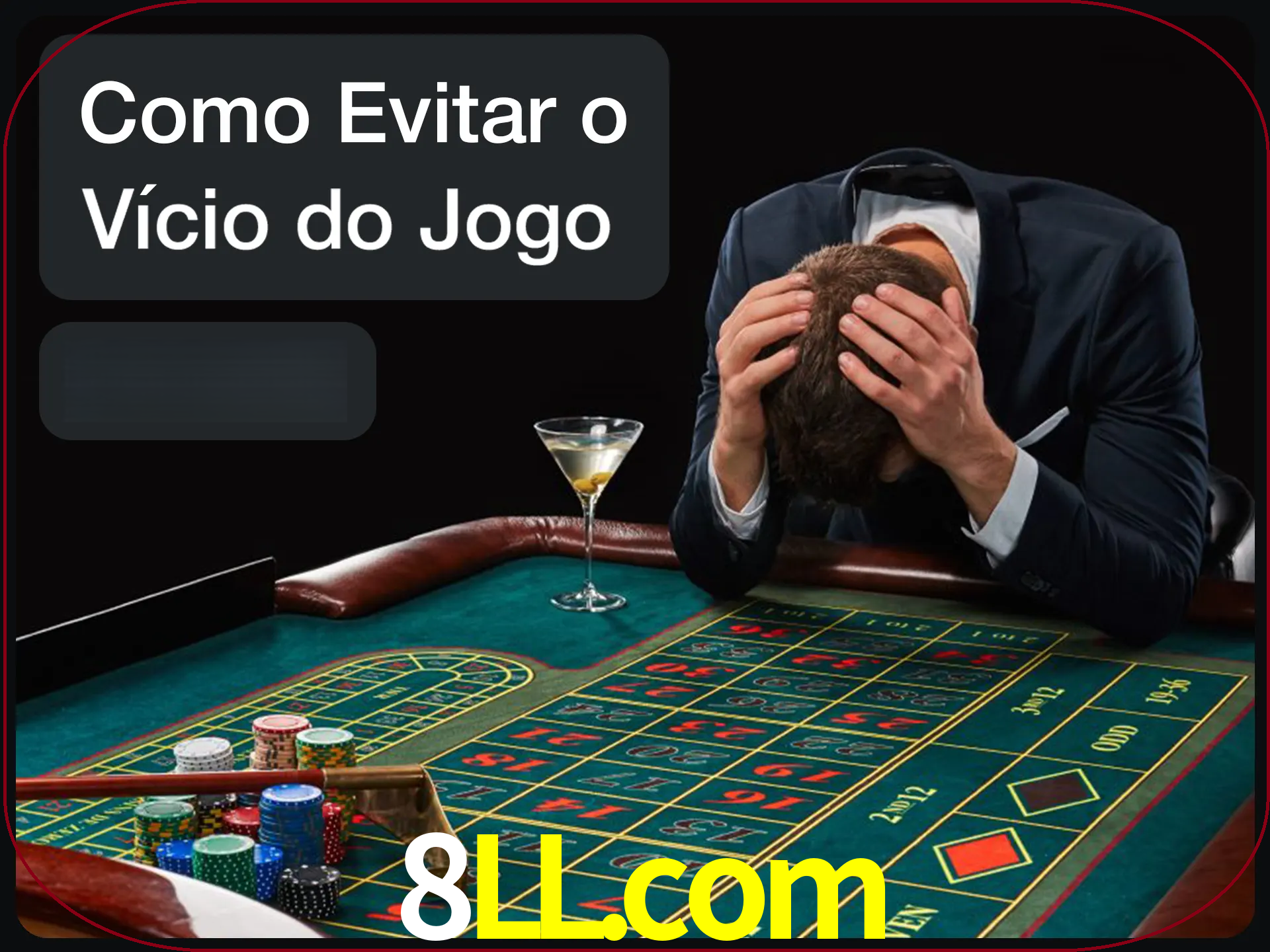Você é responsável por cada uma de suas apostas.